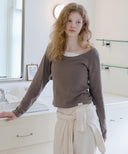 Letters Flower Layered T-Shirt