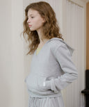Letters Archive V-Neck Hoodie