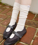 Letters Soft Knee-High Socks