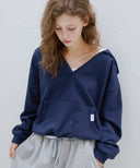 Letters Archive V-Neck Hoodie