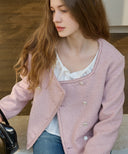 Abib Double Button Tweed Jacket