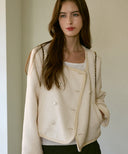 Abib Double Button Tweed Jacket