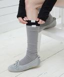 Letters Soft Knee-High Socks