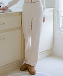 Letters Knit Pants