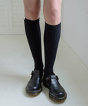 Letters Soft Knee-High Socks
