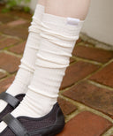 Letters Soft Knee-High Socks