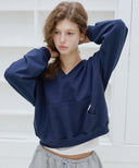 Letters Archive V-Neck Hoodie