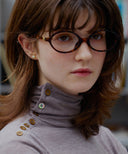 Side Button Basic Turtleneck
