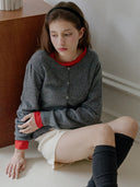 Hienna Frill Wool Cardigan