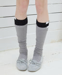 Letters Soft Knee-High Socks