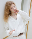 Letters Archive V-Neck Hoodie