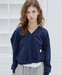 Letters Archive V-Neck Hoodie