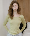Letters Two-Way Slim T-Shirt