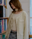 Diana Scarf Tweed Wool Jacket