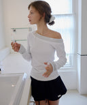 Letters Layered Skirt Pants