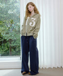 Letters 73 Cotton Hooded Zip-Up