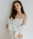 Letters Lace Sleeveless