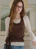 Halter Layered Soft Top