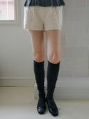 Bay Cable Knit Wool Shorts