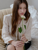 Eleanor Ribbon Tie Blouse