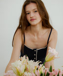 Letters Lace Sleeveless