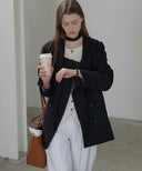 Toff Scarf Double Wool Jacket
