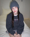 Triple Butterfly Embroidered Sweatshirt