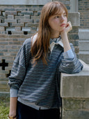 Bedis Rugby Stripe Sweatshirt