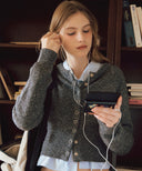 Cony Dust Fine Wool Cardigan