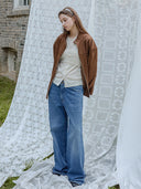 Rest Suede Overfit Jacket