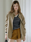 Rest Suede Overfit Jacket