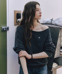 Edin Off-shoulder Sweatshirt