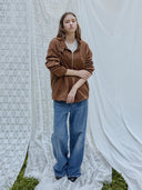 Rest Suede Overfit Jacket