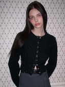 Cony Dust Fine Wool Cardigan