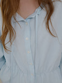 Delia Dot Banding Blouse