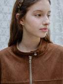 Rest Suede Overfit Jacket