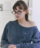 Edin Off-shoulder Sweatshirt