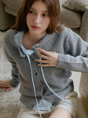 Delia Dot Banding Blouse