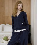 Letters Archive V-Neck Hoodie
