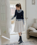 Chase Layered Collar Top