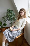 Berin Boat-Neck Layered Cardigan