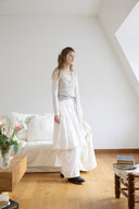 Halter-Neck Layered Soft Top