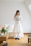 Halter-Neck Layered Soft Top