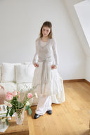 Halter-Neck Layered Soft Top