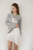 Candle Asymmetrical Frill Skirt