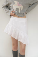 Candle Asymmetrical Frill Skirt