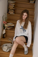 Horse Flower Patchwork T-Shirt