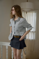 Mood Buckle Pleated Skirt