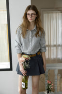 Melve Oversized Check Shirt