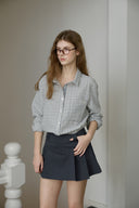 Mood Buckle Pleated Skirt